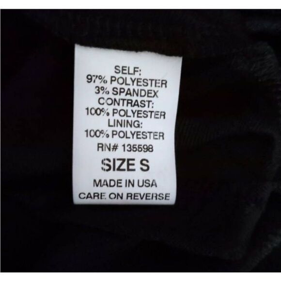 LIBERTY LOVE BLACK DRESS SZ.S EUC.  GORGEOUS DRESS IN EXCELLENT USED CONDITION - Picture 6 of 8